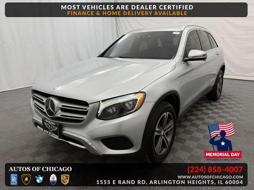 SILVER 2017 Mercedes-Benz GLC 300 4MATIC