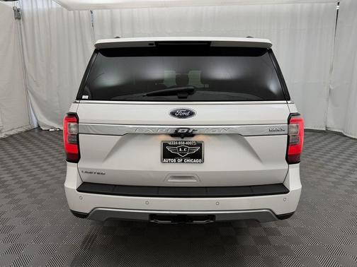 White Platinum Metallic Tri-Coat 2018 Ford Expedition Max Limited