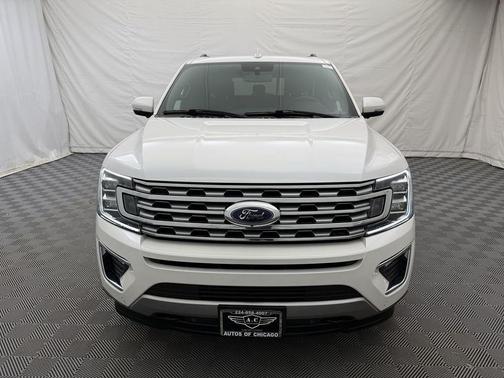 White Platinum Metallic Tri-Coat 2018 Ford Expedition Max Limited