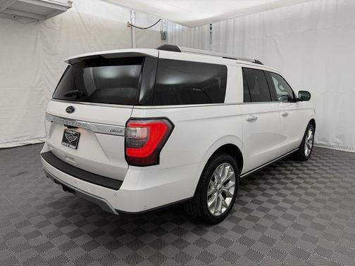 White Platinum Metallic Tri-Coat 2018 Ford Expedition Max Limited