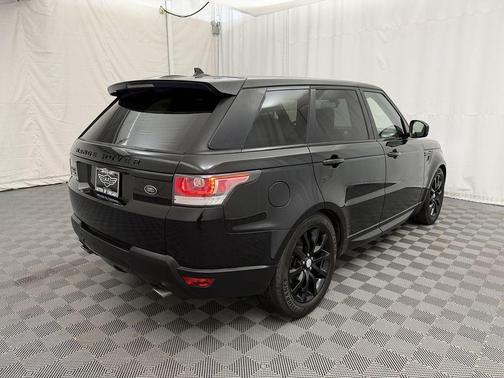 Black 2016 Land Rover Range Rover Sport Supercharged HSE