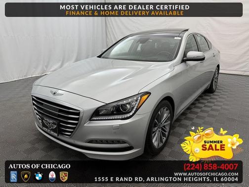 Santiago Silver Metallic 2017 Genesis G80 3.8