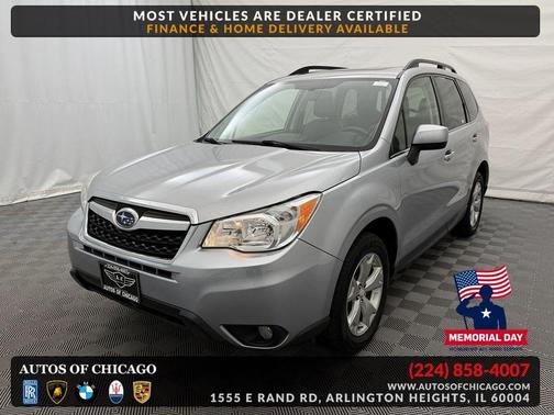Ice Silver Metallic 2016 Subaru Forester 2.5i Limited