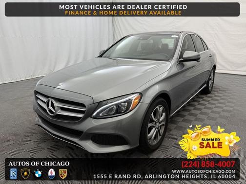 Steel Gray Metallic 2016 Mercedes-Benz C-Class C 300 4MATIC Sport