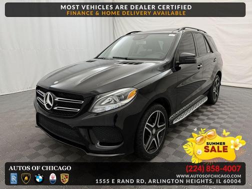 Black 2016 Mercedes-Benz GLE-Class GLE 350