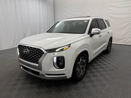 Hyper White 2021 Hyundai PALISADE Calligraphy