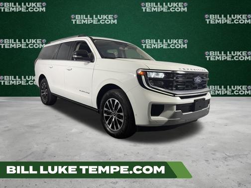 Oxford White 2025 Ford Expedition Max Platinum