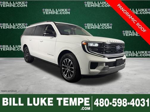 Oxford White 2025 Ford Expedition Max Platinum