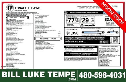 2024 Alfa Romeo Tonale Ti