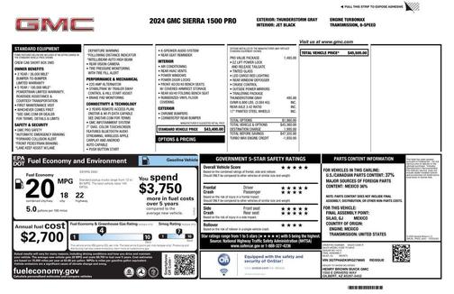 2024 GMC Sierra 1500 Pro