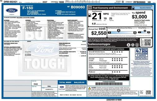 Carbonized Gray Metallic 2024 Ford F-150 STX