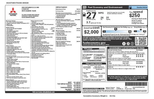 2024 Mitsubishi Outlander SE