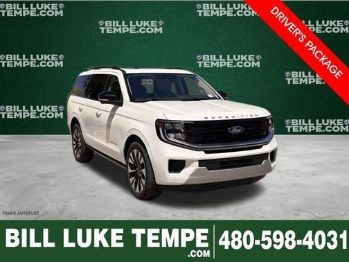 Star White 2025 Ford Expedition Platinum