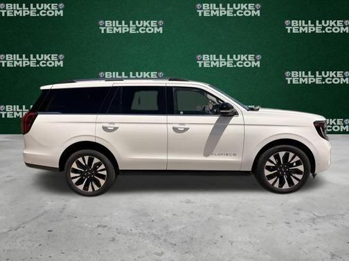 Star White 2025 Ford Expedition Platinum