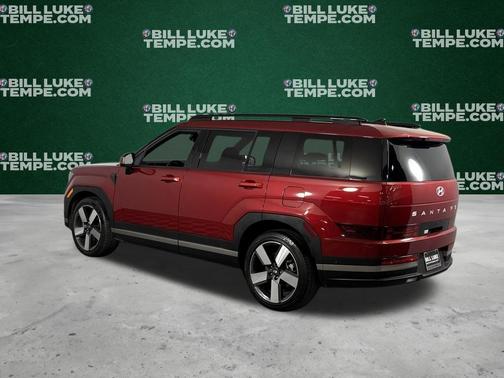 Red 2025 Hyundai SANTA FE HEV Limited