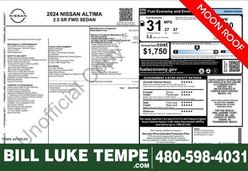 2024 Nissan Altima 2.5 SR