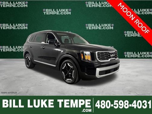 Ebony Black 2025 Kia Telluride S