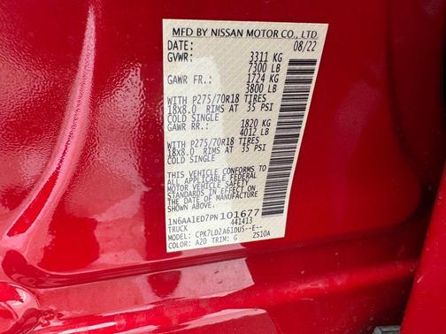 2023 Nissan Titan PRO-4X