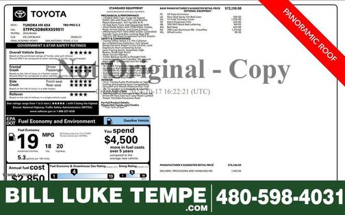 2024 Toyota Tundra Hybrid TRD Pro