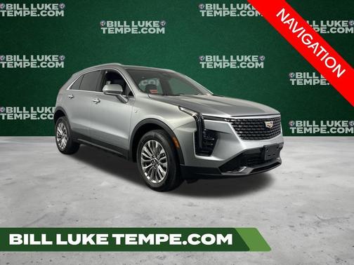 Silver Metallic 2024 Cadillac XT4 Premium Luxury