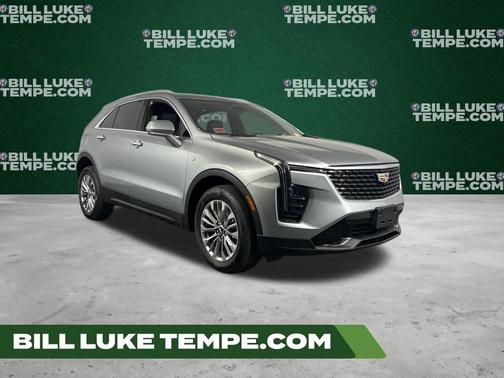 Silver Metallic 2024 Cadillac XT4 Premium Luxury