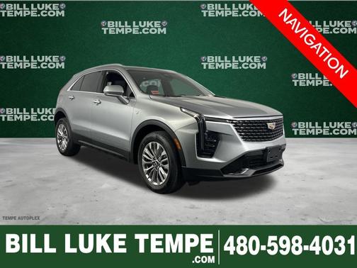 Silver Metallic 2024 Cadillac XT4 Premium Luxury