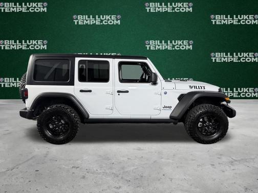 Bright White Clearcoat 2025 Jeep Wrangler 4xe Sport