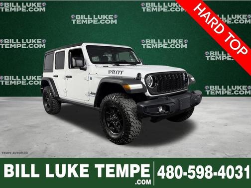 Bright White Clearcoat 2025 Jeep Wrangler 4xe Sport