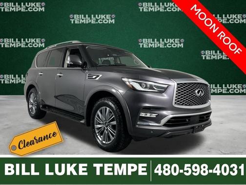 Anthracite Gray 2024 INFINITI QX80 Luxe