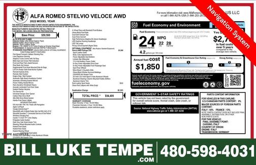 2022 Alfa Romeo Stelvio Veloce