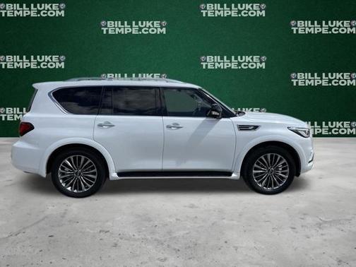 Moonstone White 2021 INFINITI QX80 PREMIUM SELECT