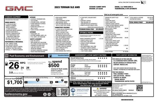 2023 GMC Terrain SLE