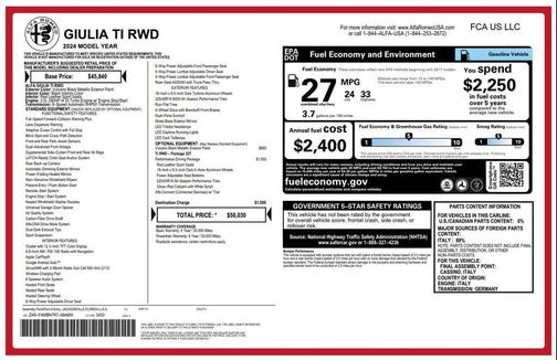 2024 Alfa Romeo Giulia Ti