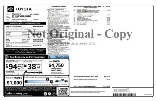 2024 Toyota RAV4 Prime XSE