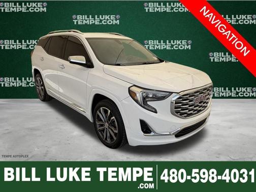 Summit White 2019 GMC Terrain Denali