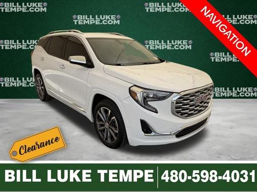 Summit White 2019 GMC Terrain Denali