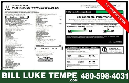 2024 RAM 2500 Big Horn