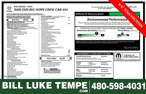 2024 RAM 2500 Big Horn