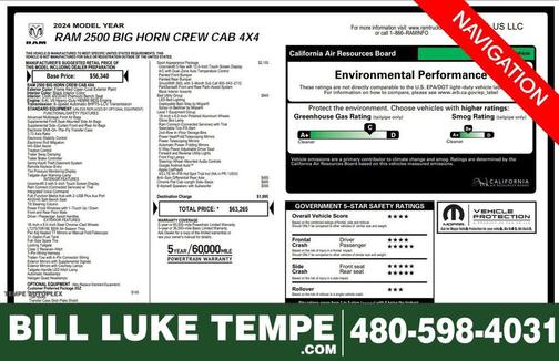 2024 RAM 2500 Big Horn