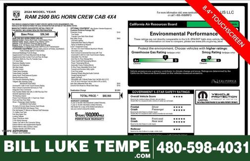 2024 RAM 2500 Big Horn