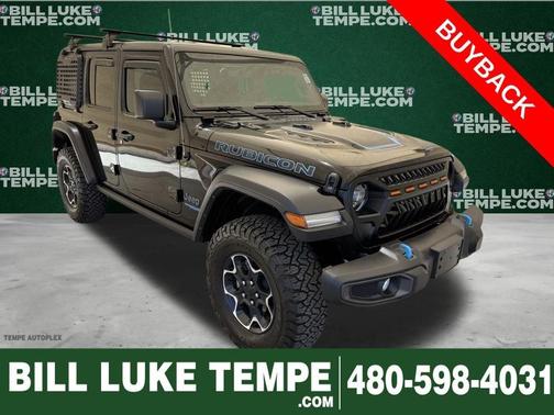 Black Clearcoat 2022 Jeep Wrangler Unlimited 4xe Rubicon