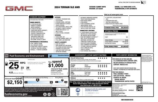 2024 GMC Terrain SLE
