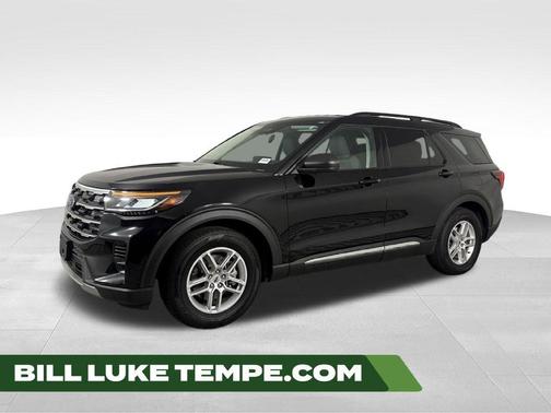 Agate Black Metallic 2025 Ford Explorer Active