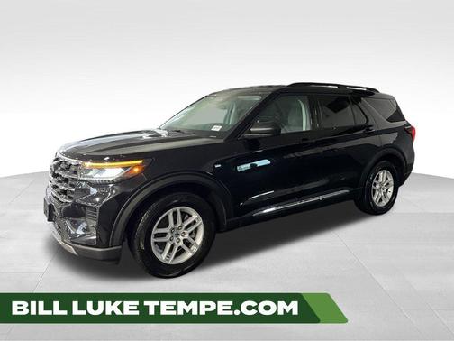 Agate Black Metallic 2025 Ford Explorer Active