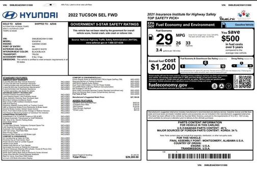 2022 Hyundai TUCSON SEL