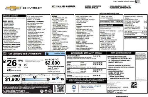 2021 Chevrolet Malibu Premier