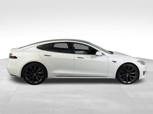 Pearl White Multi 2021 Tesla Model S Long Range