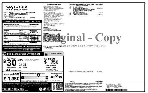 2020 Toyota RAV4 XLE