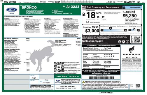 2024 Ford Bronco Outer Banks