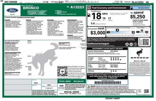 2024 Ford Bronco Outer Banks